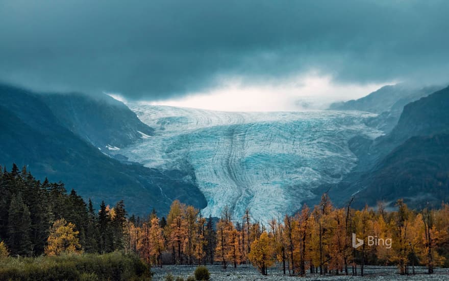 Exit Glacier at Kenai Fjords National Park in Alaska