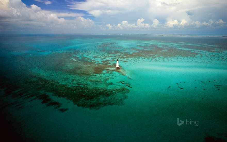 Alligator Reef Light in the Florida Keys