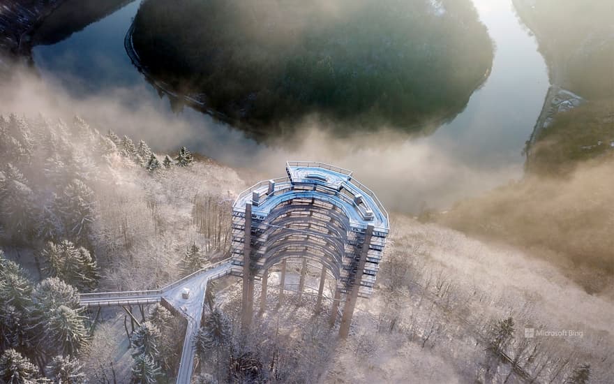 Treetop Walk Saarschleife, Orscholz, Mettlach, Germany