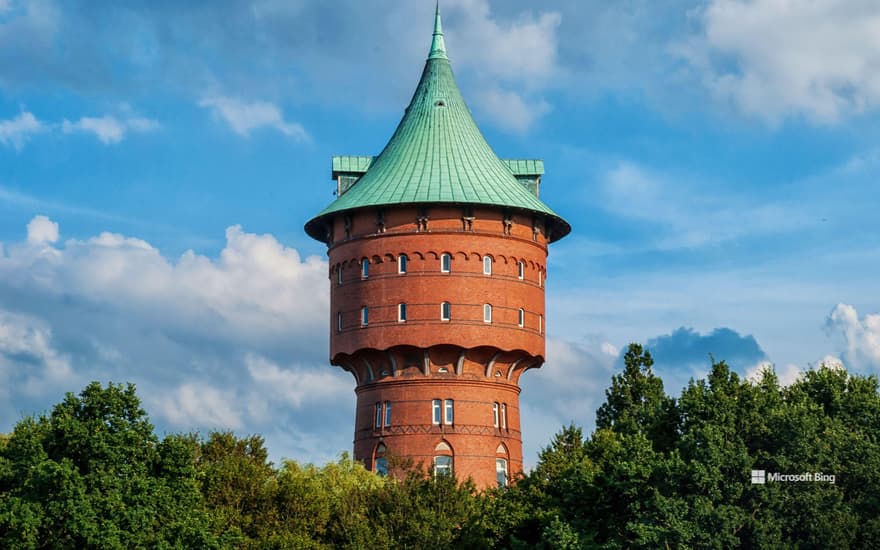 Water tower in Cuxhaven, Germany