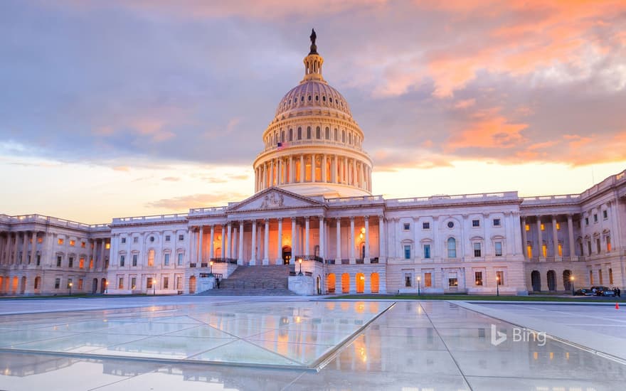 The United States Capitol Building in Washington, DC