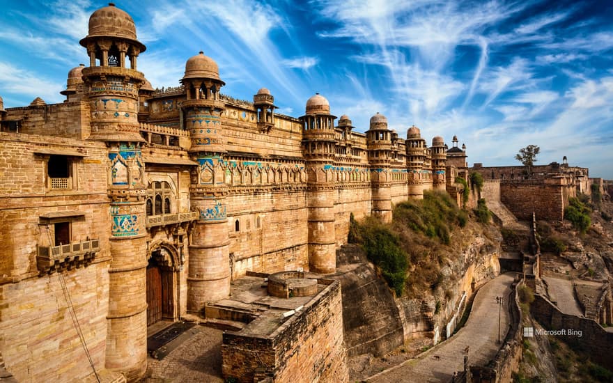 Gwalior Fort, Madhya Pradesh, India