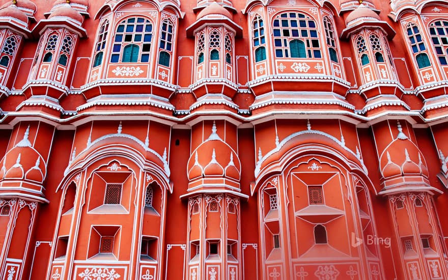 Hawa Mahal in Jaipur, India