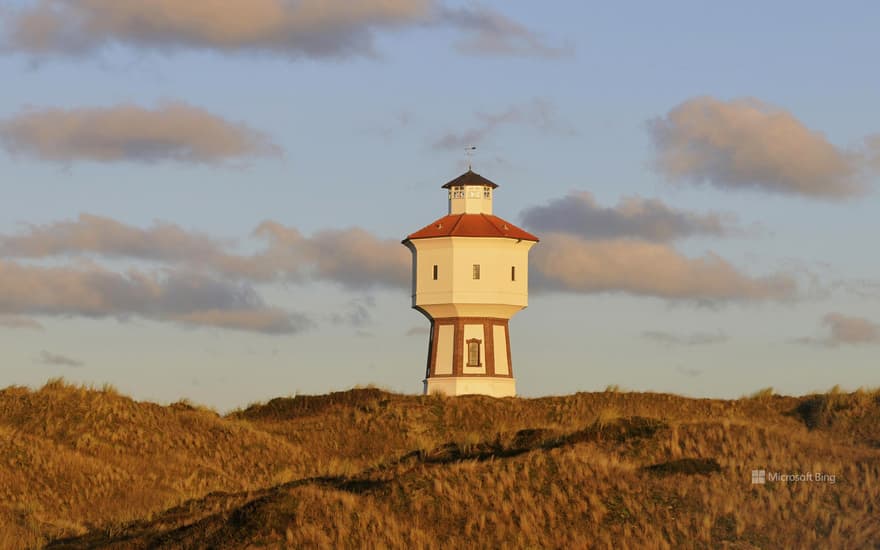 Water tower, Langeoog, East Frisian Islands, Lower Saxony