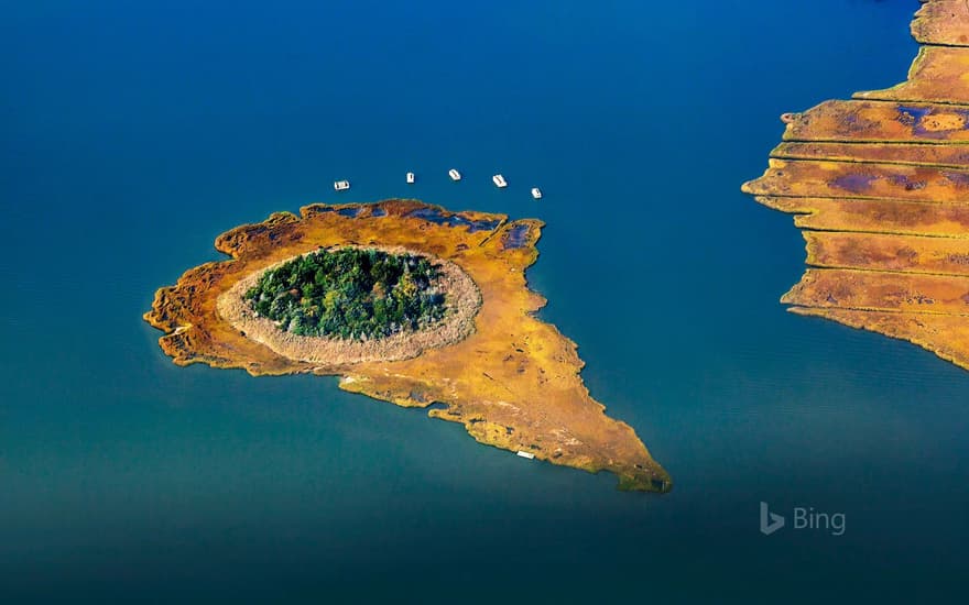 Reedy Island in Moneyboque Bay, Long Island, New York