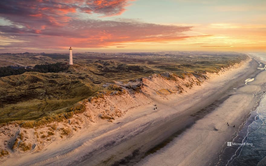 Lyngvig Lighthouse, Hvide Sande, Denmark