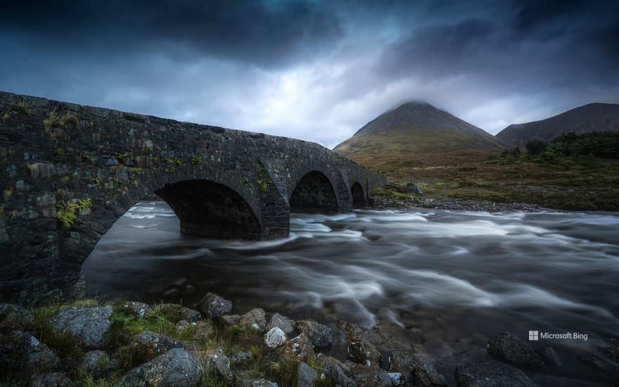 Sligachan Old Bridge, Isle of Skye, Scotland