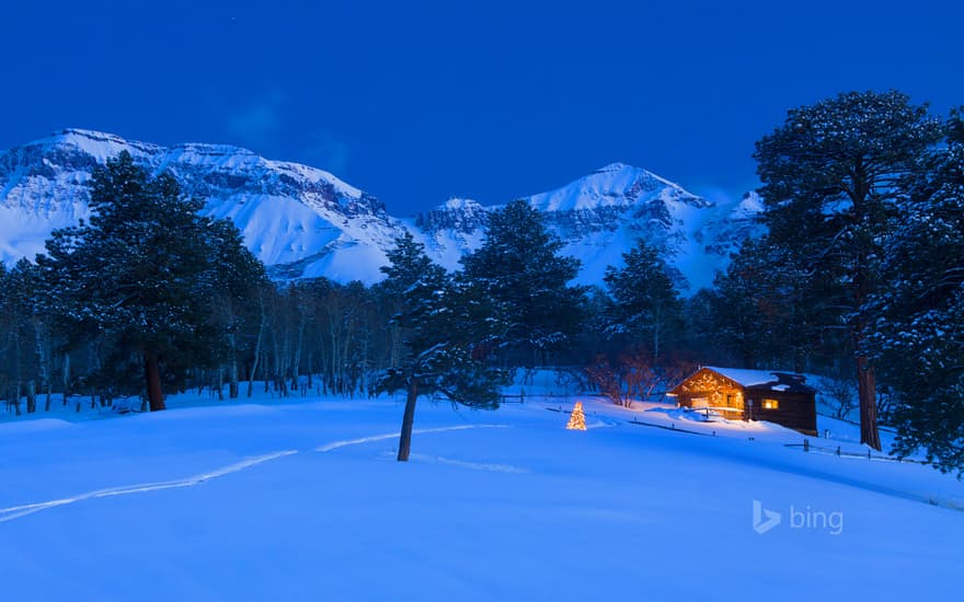 Cabin in the San Juan Mountains of Colorado