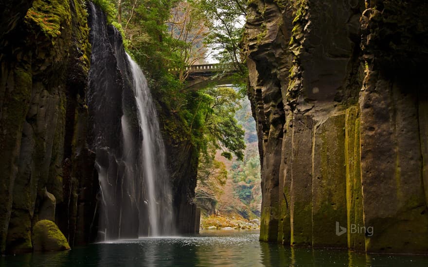 Takachiho Gorge on Kyushu, Japan