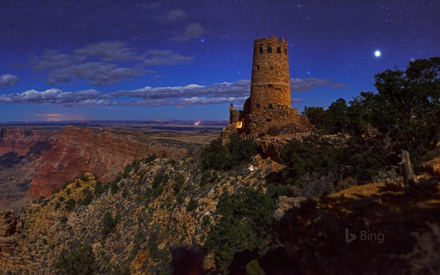 Desert View Watchtower, Grand Canyon National Park, Arizona